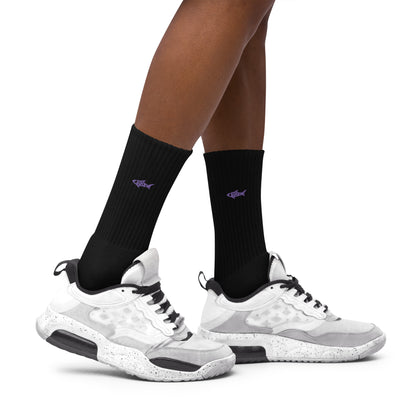 Purple Logo socks